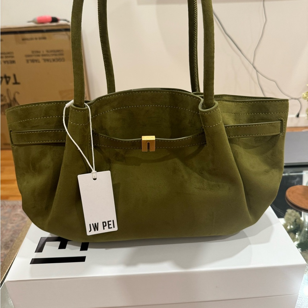 JW PEI Hana bag medium in olive green NWT